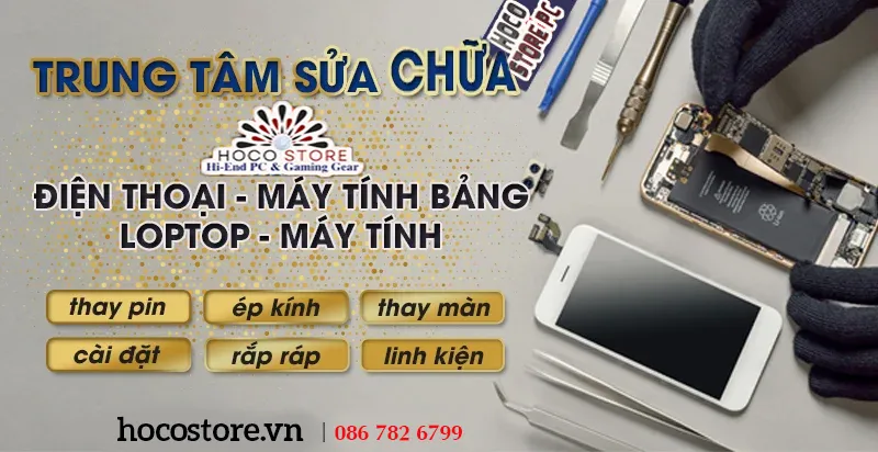 Sửa iPhone Chuyên Nghiệp Tại Hoco Store PC