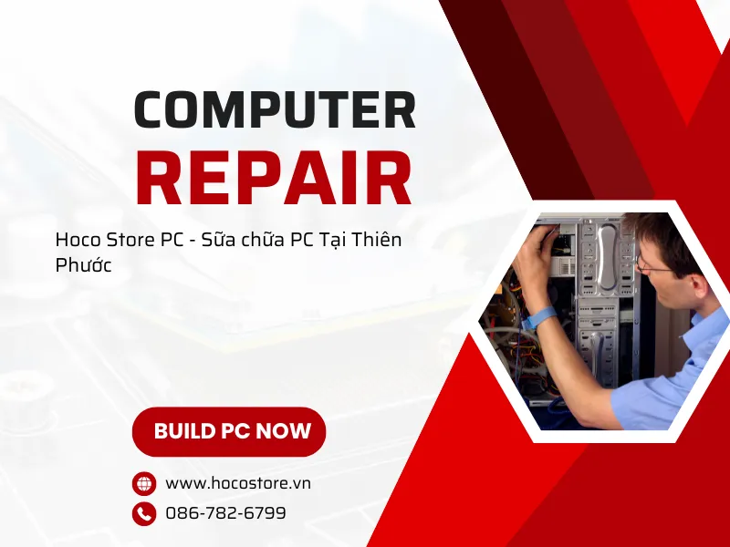Dịch Vụ Bảo Hành và Sửa Chữa Máy Tính Tận Tâm tại Hoco Store PC Đường Thiên Phước, Tân Bình