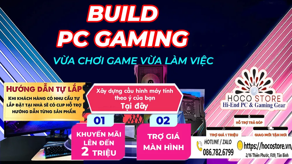 Lắp Ráp Máy Tính Quận Tân Bình theo yêu cầu giao tận nơi