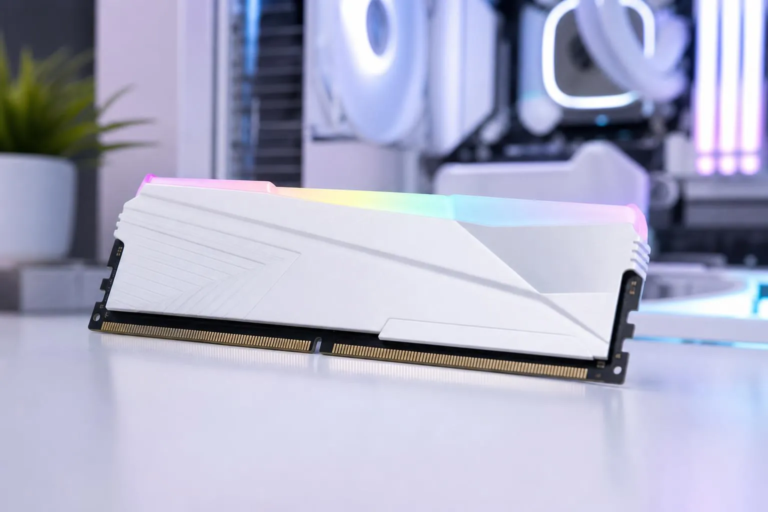 RAM PNY XLR8 Gaming EPIC-X RGB 8GB 3200MHz White DDR4 Chính Hãng