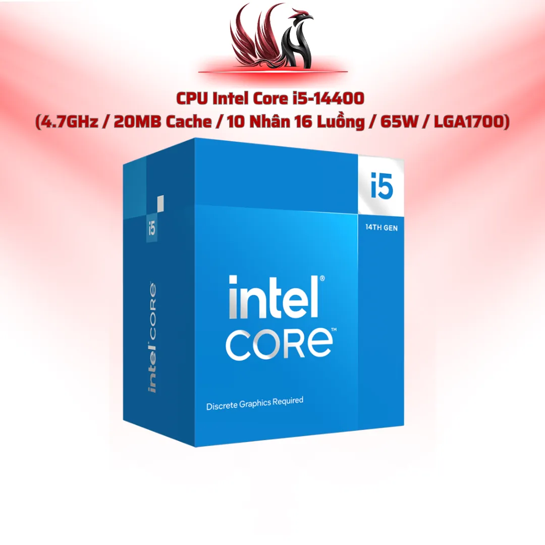 CPU Intel Core i5-14400 10C/16T 4.7GHz Cache 20MB LGA1700 | HOCO STORE PC