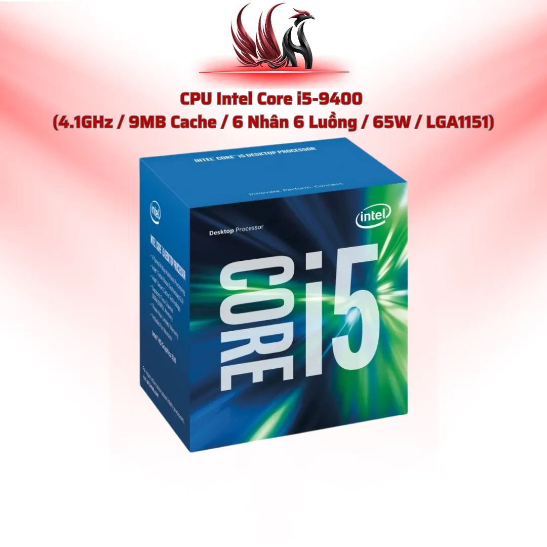 CPU Intel Core i5-9400 6C/6T 4.1GHz Cache 9MB LGA1151 | HOCO STORE PC