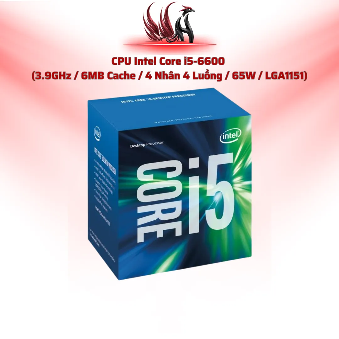 CPU Intel Core i5-6600 4C/4T 3.9GHz Cache 6MB LGA1151 | HOCO STORE PC