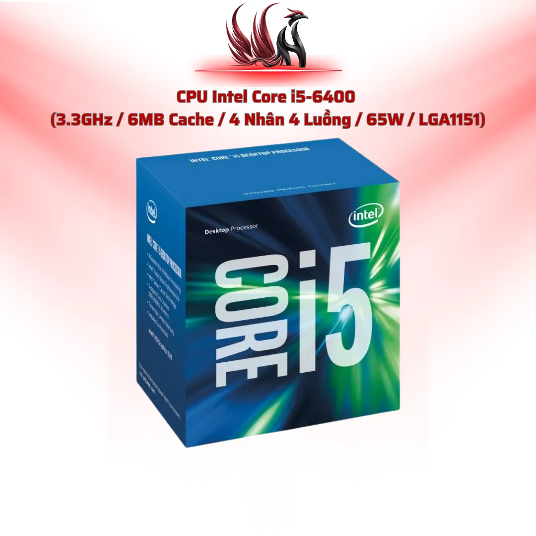 CPU Intel Core i5-6400 4C/4T 3.3GHz Cache 6MB LGA1151 | HOCO STORE PC