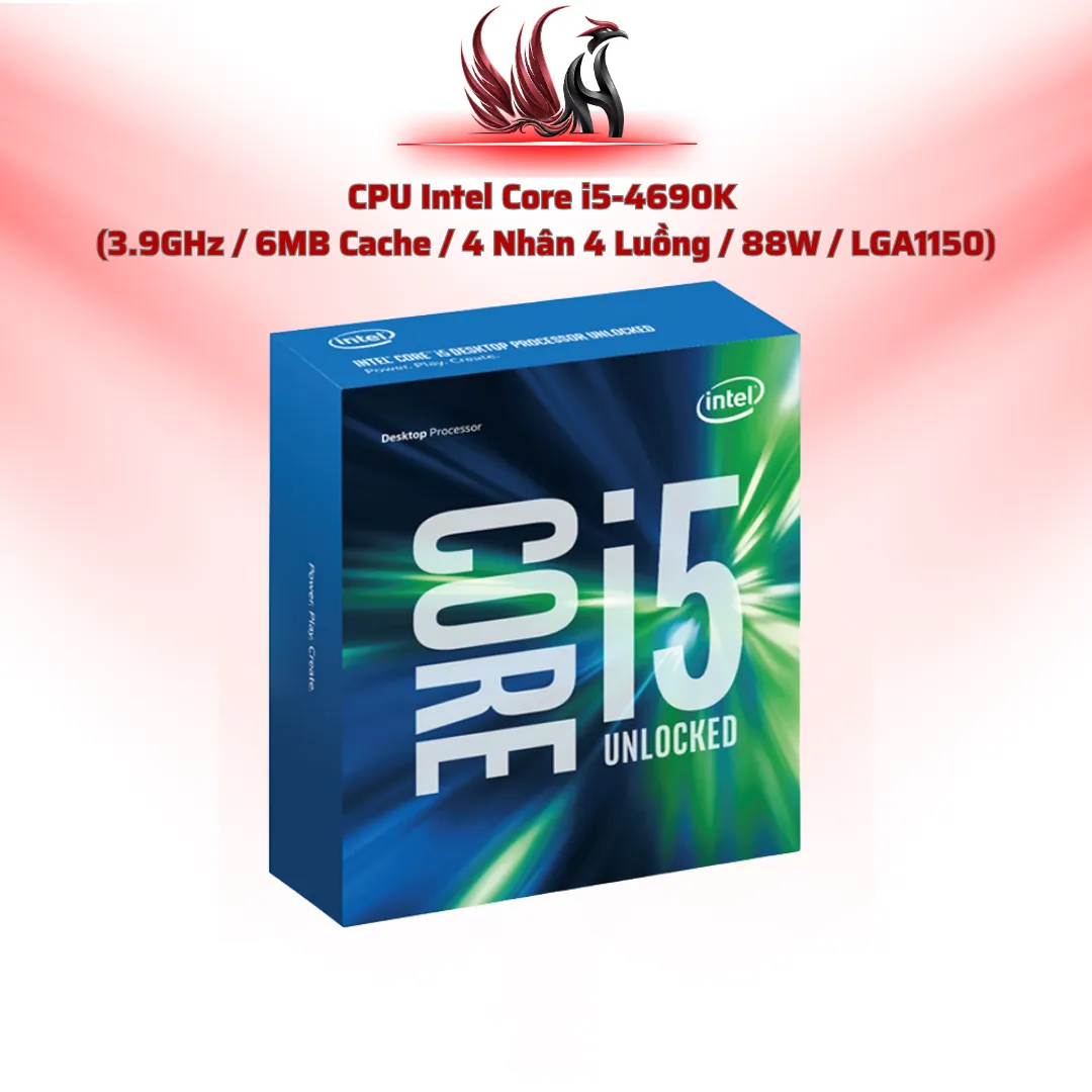 CPU Intel Core i5-4690K 4C/4T 3.9GHz Cache 6MB LGA1150 | HOCO STORE PC