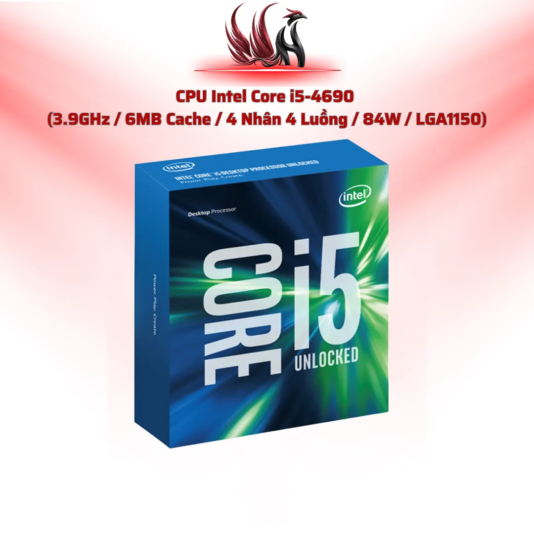 CPU Intel Core i5-4690 4C/4T 3.9GHz Cache 6MB LGA1150| HOCO STORE PC
