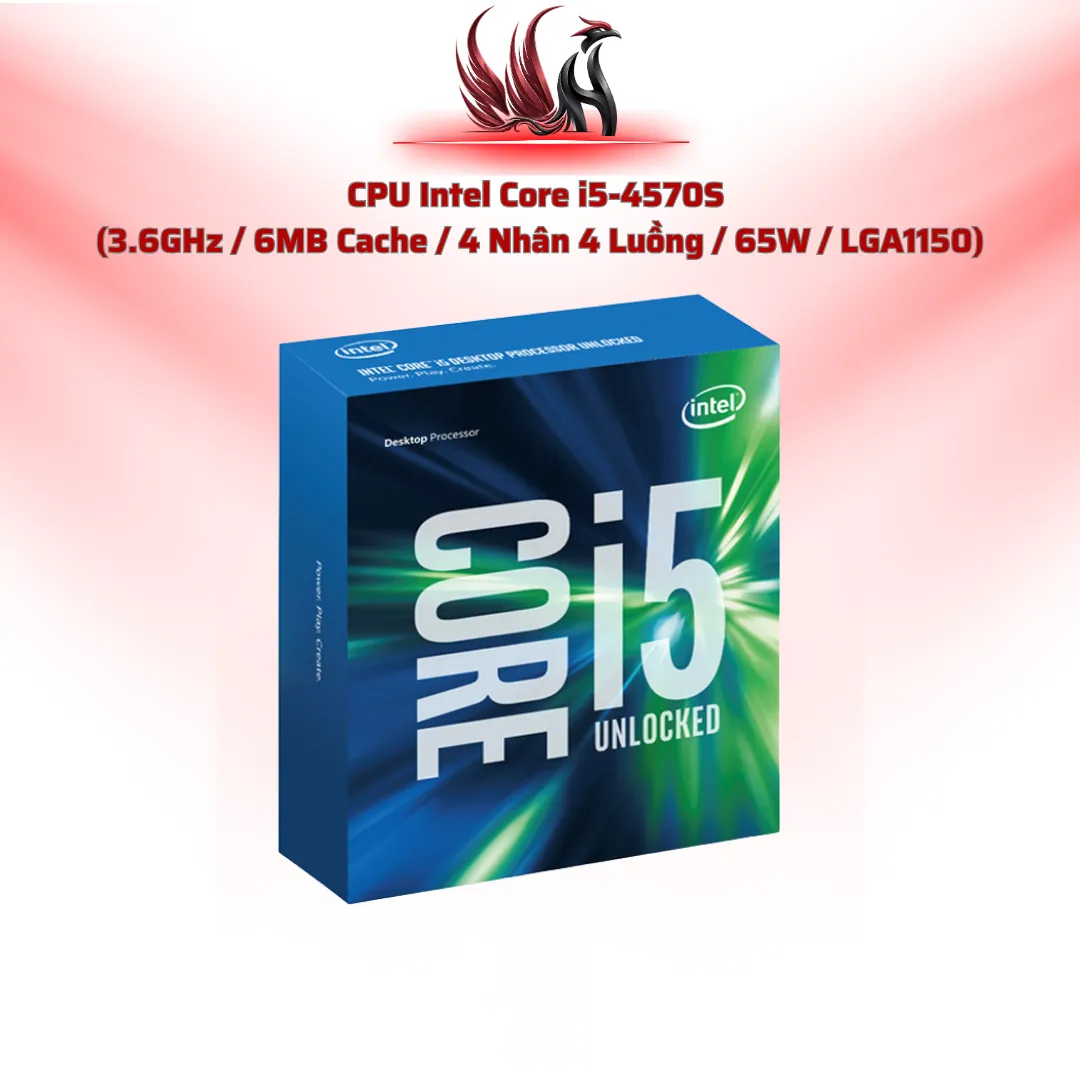 CPU Intel Core i5-4570S 4C/4T 3.6GHz Cache 6MB LGA1150 | HOCO STORE PC