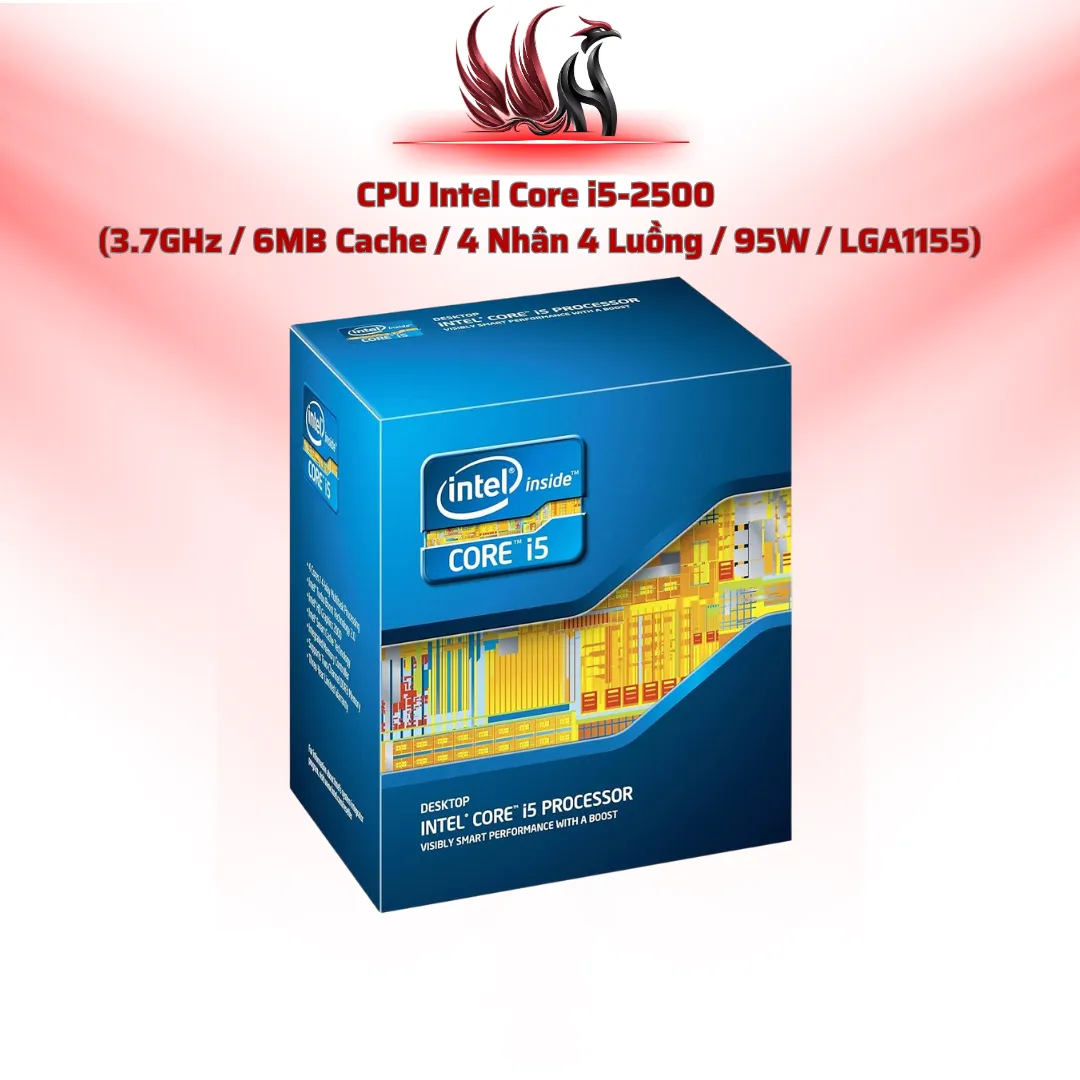 CPU Intel Core i5-2500 4C/4T 3.7GHz Cache 6MB LGA1155 | HOCO STORE PC