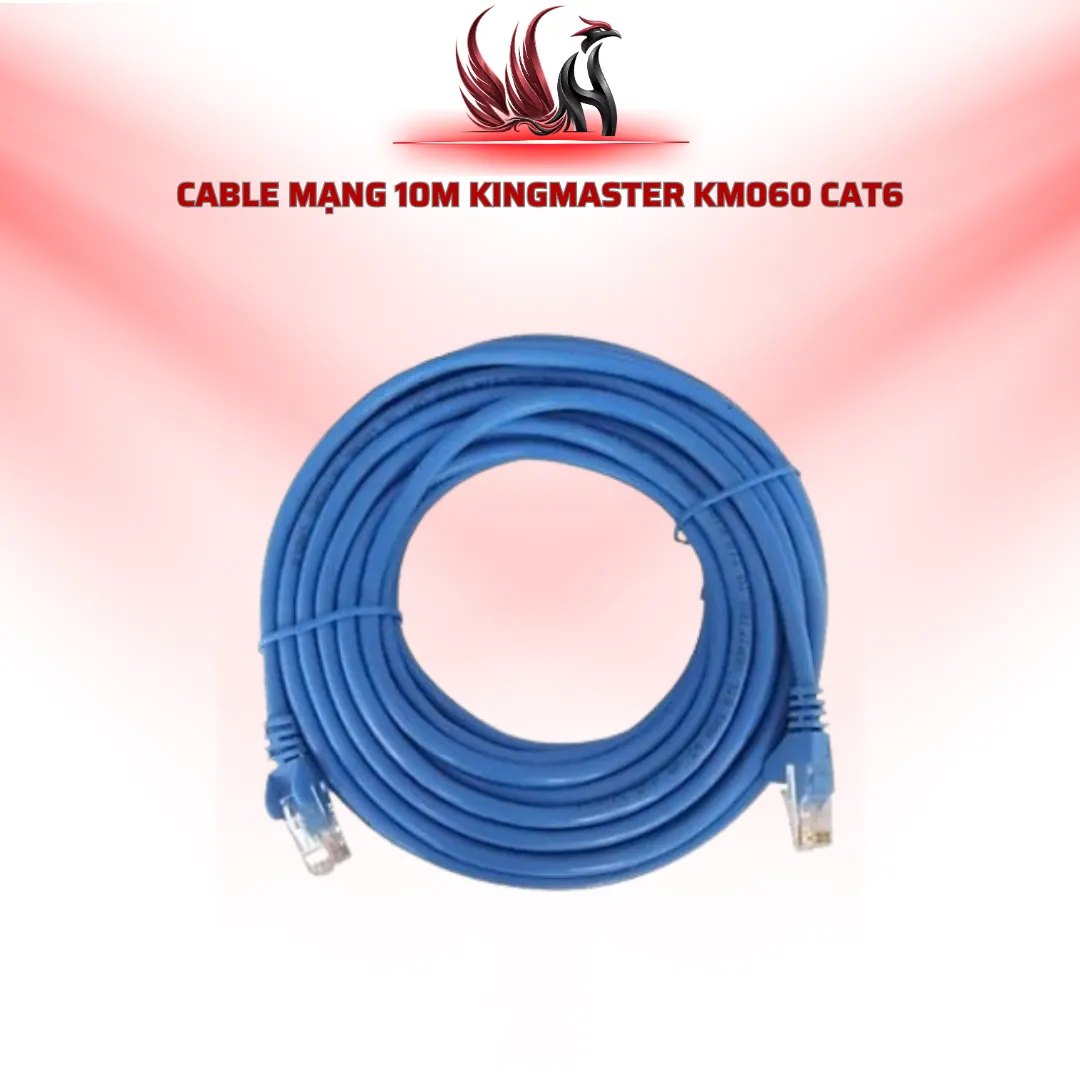 Cáp Mạng KINGMASTER KM060 10M CAT6 RJ45 | HOCO STORE PC