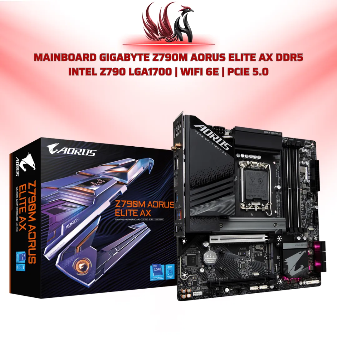 Mainboard Gigabyte Z790M AORUS Elite AX DDR5 | HOCO STORE
