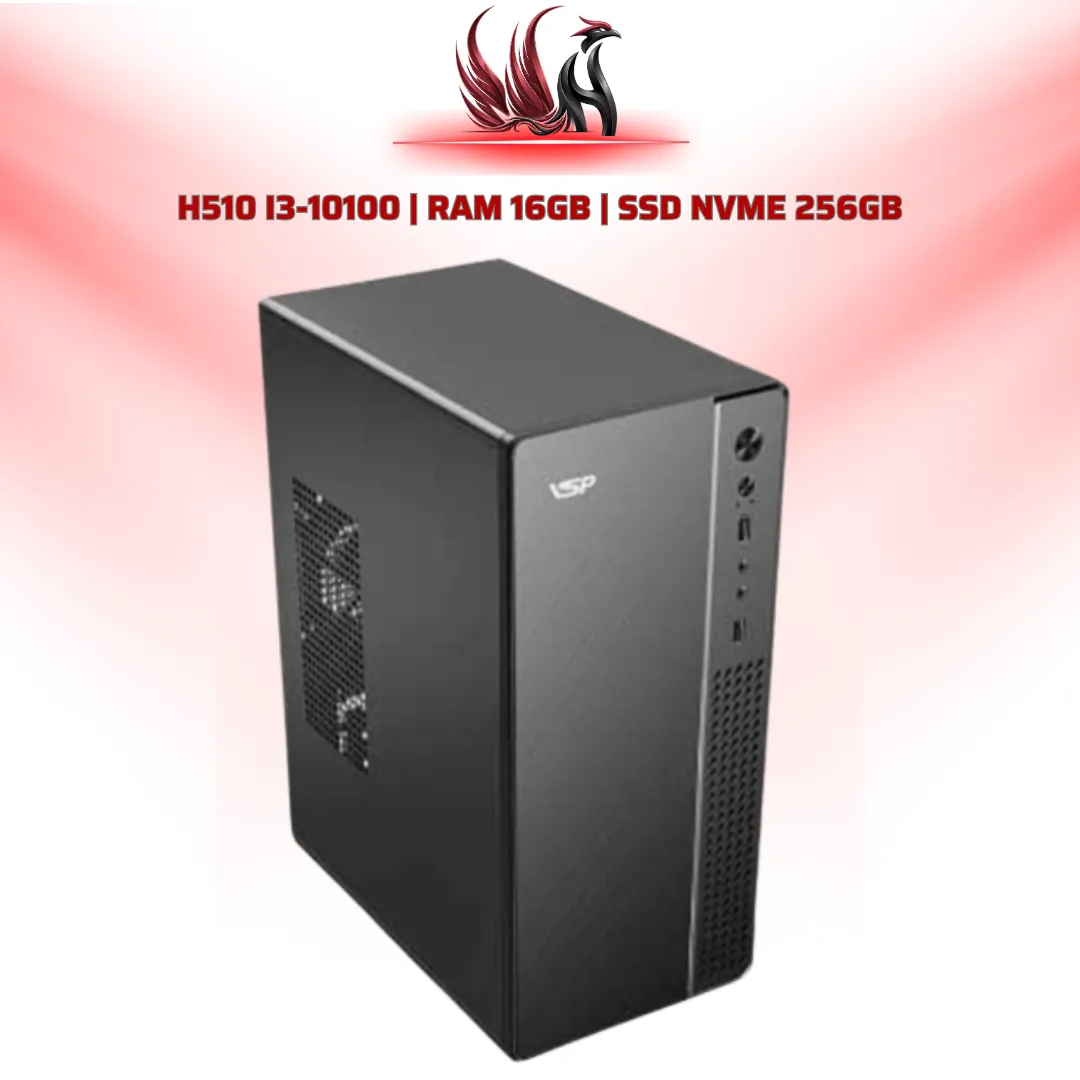 PC VĂN PHÒNG VHVP H510 i3-10100 - RAM 16GB - SSD NVMe 256GB | HOCO STORE PC