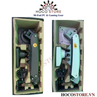 ARM Giá Đỡ Màn Hình NB F80 Xoay 360 Độ Màu Đen l Hoco Store PC
