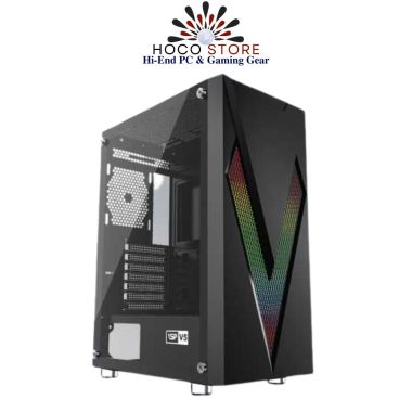 Vỏ Case Máy Tính Hỗ Trợ Main ATX VSP V5 LED RGB