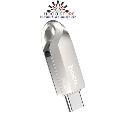 USB Hoco UD8 2 Đầu TypeC Và USB 64GB
