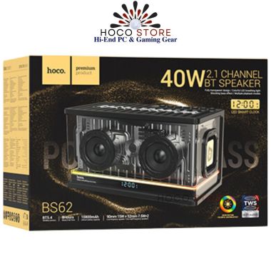 Loa Bluetooth Máy Tính Hoco BS62 Pin 8h Loa Không Dây 40W