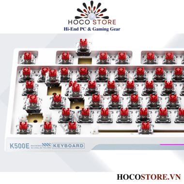 Bàn phím cơ Machenike K500E-B108 Wired RGB Dark Blue l Hoco Store PC