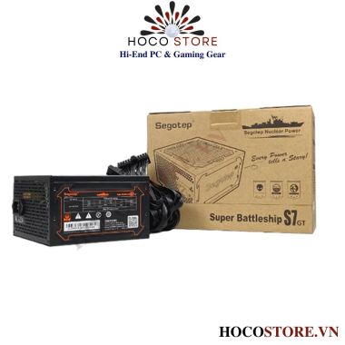Nguồn Segotep 550W Nguồn Máy Tính S7GT (Super Battleship) l Hoco Store PC