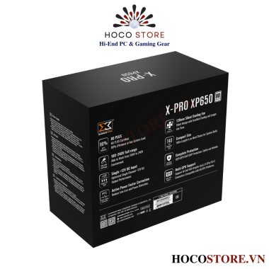 Nguồn  Xigmatek X-Pro XP650 - 600W 80 Plus | Hoco Store PC