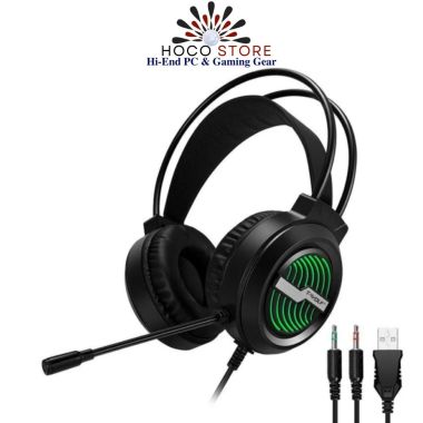 Tai Nghe Máy Tính Chụp Tai Có Mic T-WOLF H130