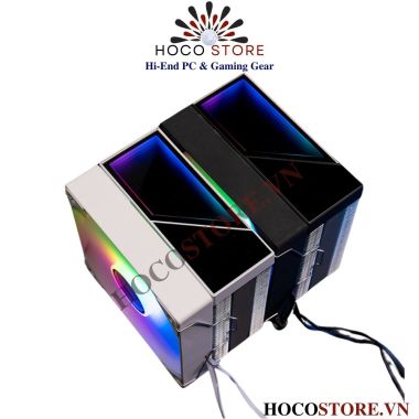 Tản Nhiệt Khí CPU Jungle Leopard KF400 RGB Màu TRắng