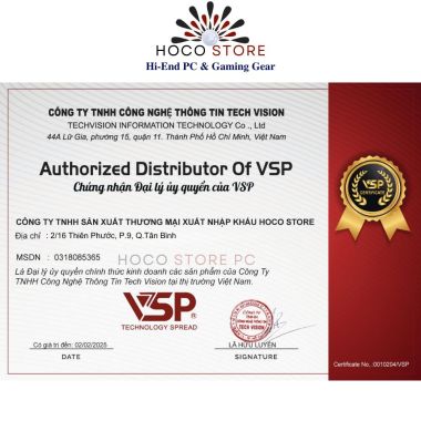Vỏ Case Máy Tính VSP Gaming X7 - Màu Trắng | Hoco Store PC