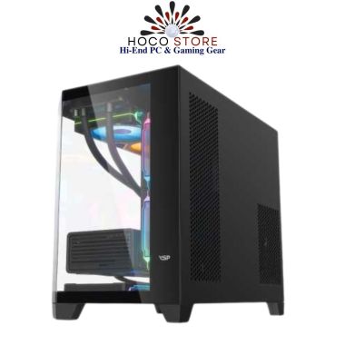 Vỏ Case Máy Tính VSP X2 Luxury Plus Đen mATX Và ITX