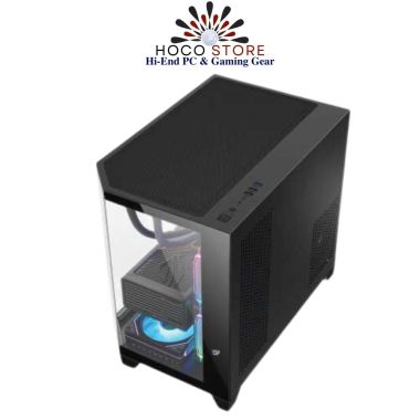 Vỏ Case Máy Tính VSP X2 Luxury Plus Đen mATX Và ITX