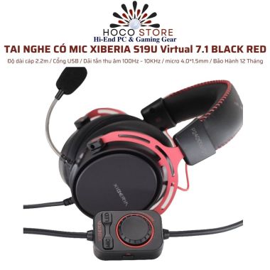 Tai nghe Gaming XIBERIA Chụp Tai S19U Có Micro