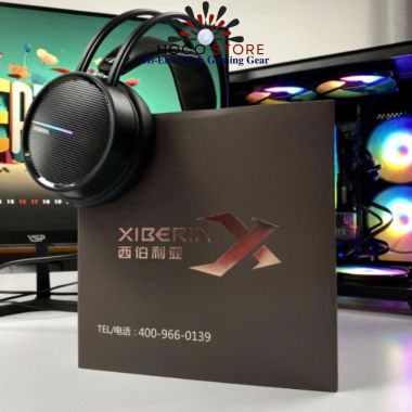 Tai Nghe Chụp Tai Xiberia Q4 Gaming RGB Virtual 7.1 Có Mic