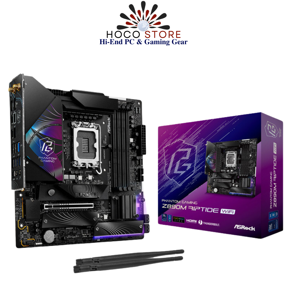 Bo Mạch Chủ Mainboard ASRock Z890M Riptide WiFi