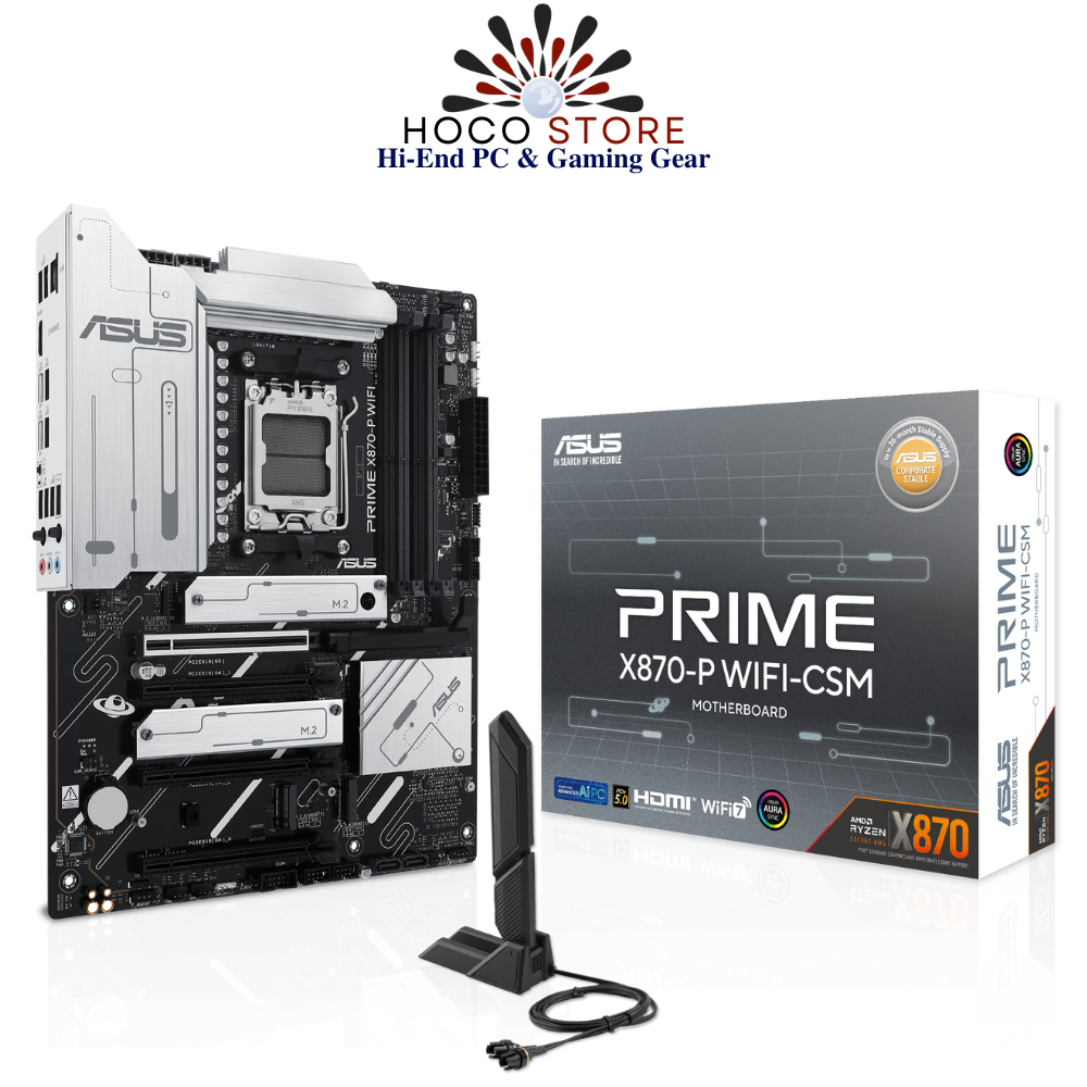 Bo Mạch Chủ Mainboard ASUS PRIME X870-P WIFI-CSM