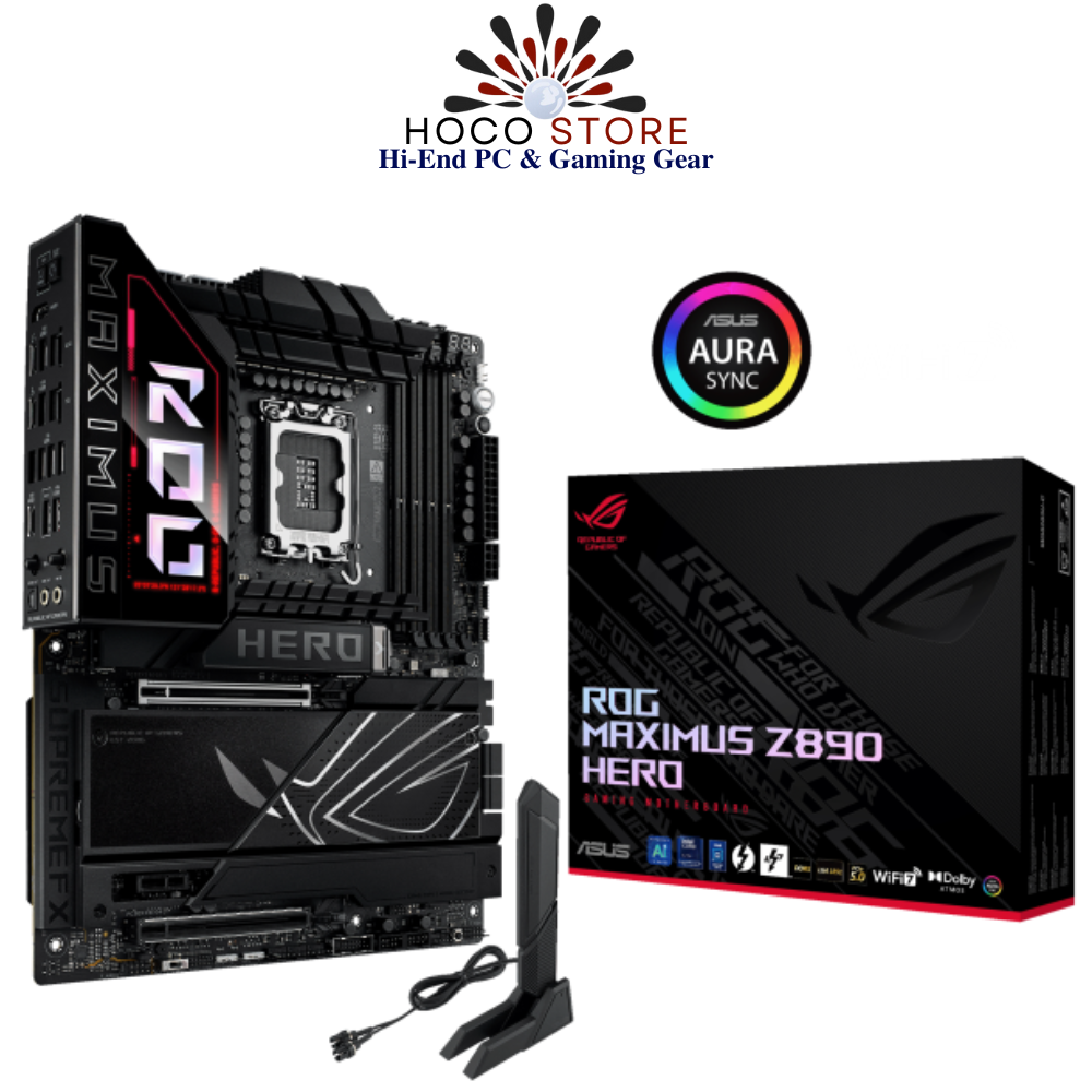 Bo Mạch Chủ Mainboard ASUS ROG MAXIMUS Z890 HERO