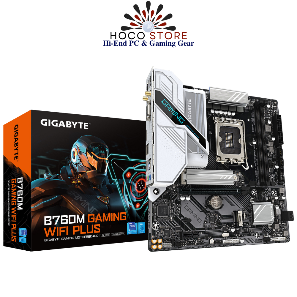 Bo Mạch Chủ Mainboard GIGABYTE B760M GAMING WIFI PLUS