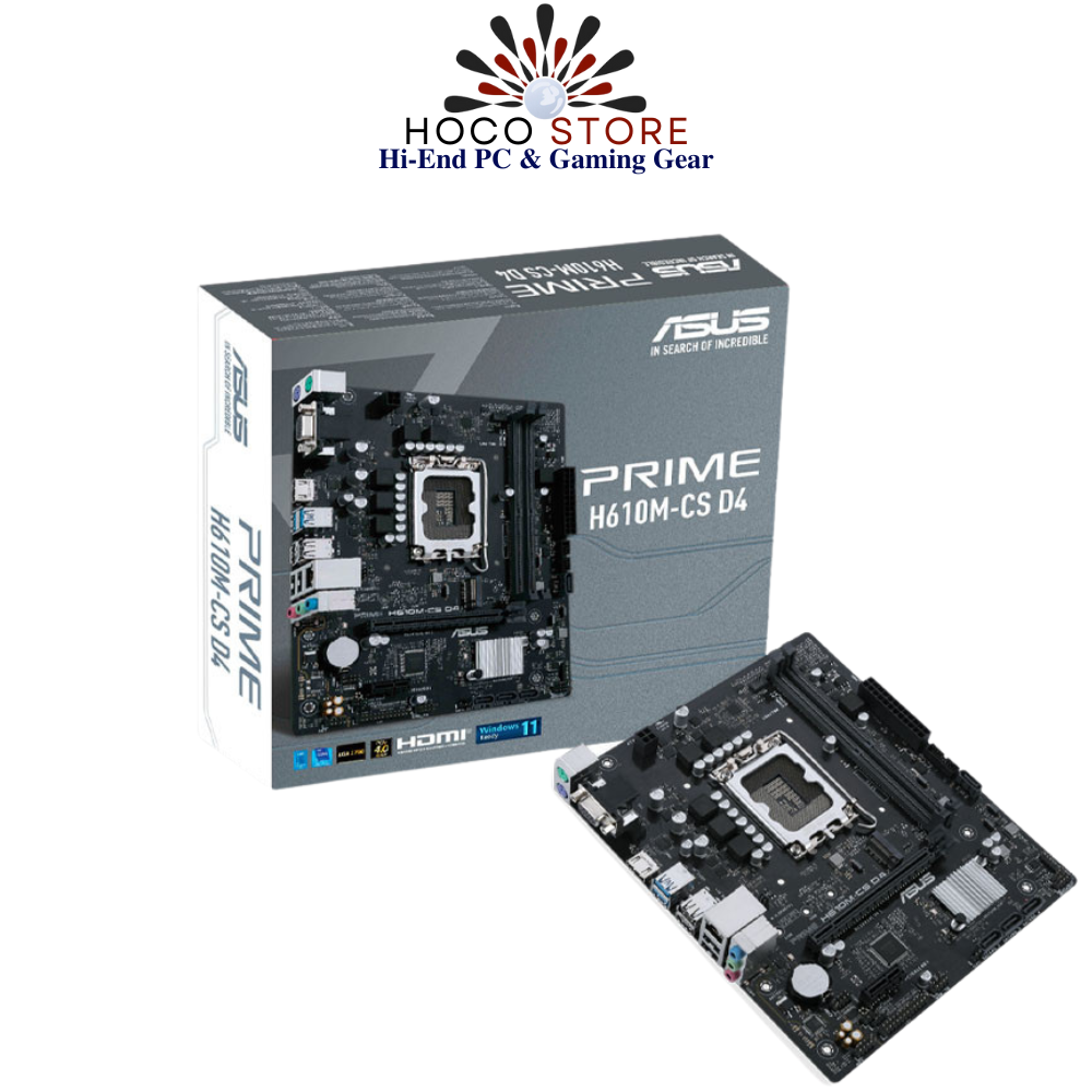 Bo mạch chủ Asus PRIME H610M-CS DDR4