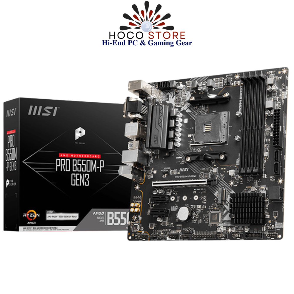 Bo mạch chủ MSI B550M-P Gen3