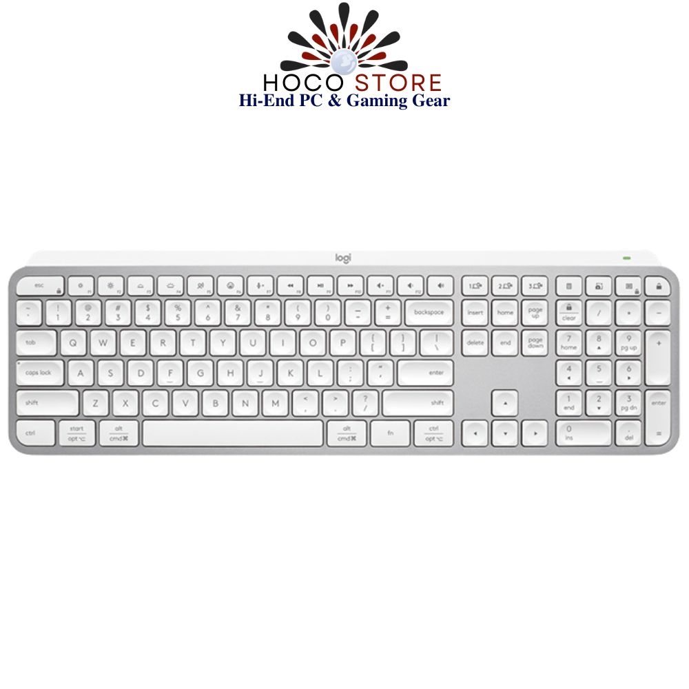 Bàn phím không dây Logitech MX Keys S Pale Gray