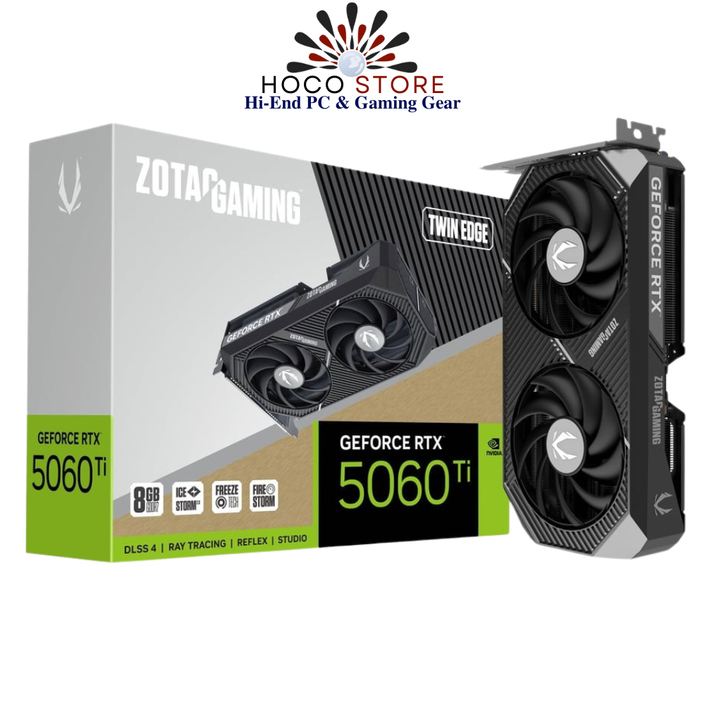 VGA ZOTAC GAMING GeForce RTX 5060 Ti 16GB Twin Edge OC