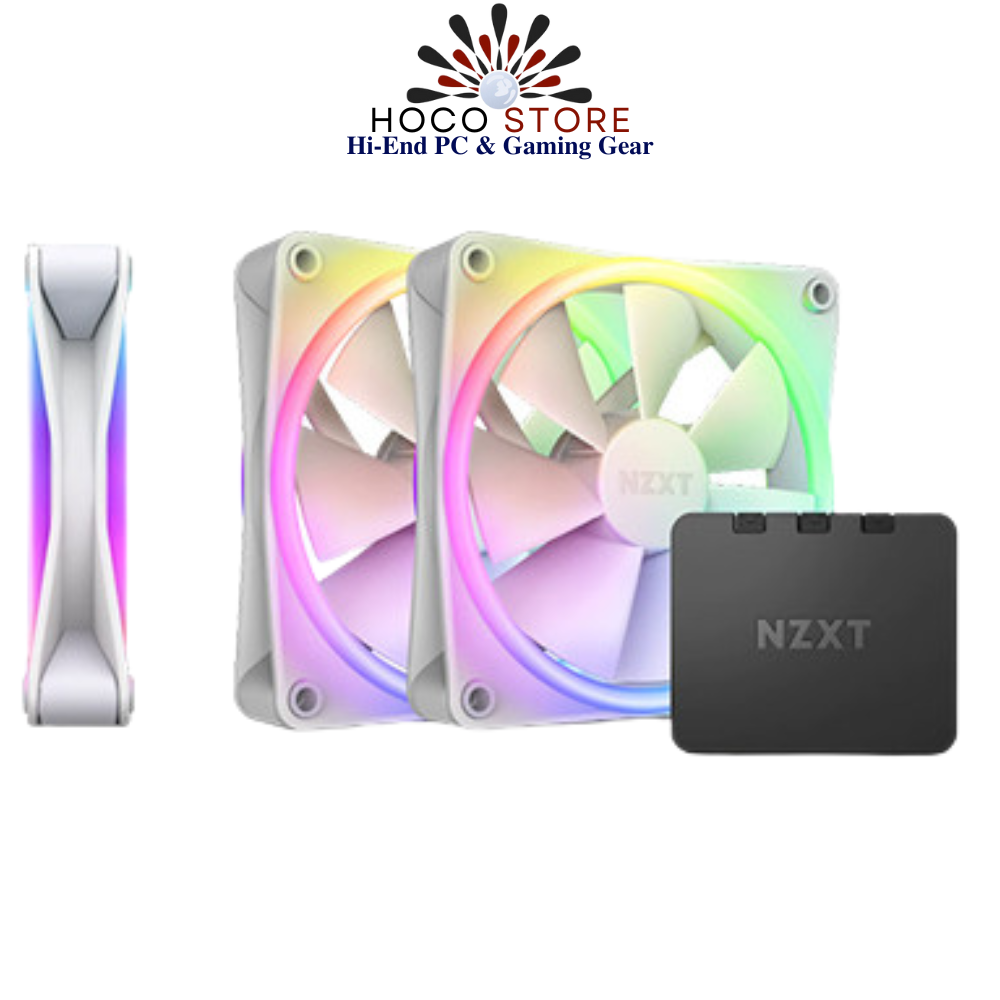 Bộ 3 FAN CASE NZXT F120RGB DUO WHITE