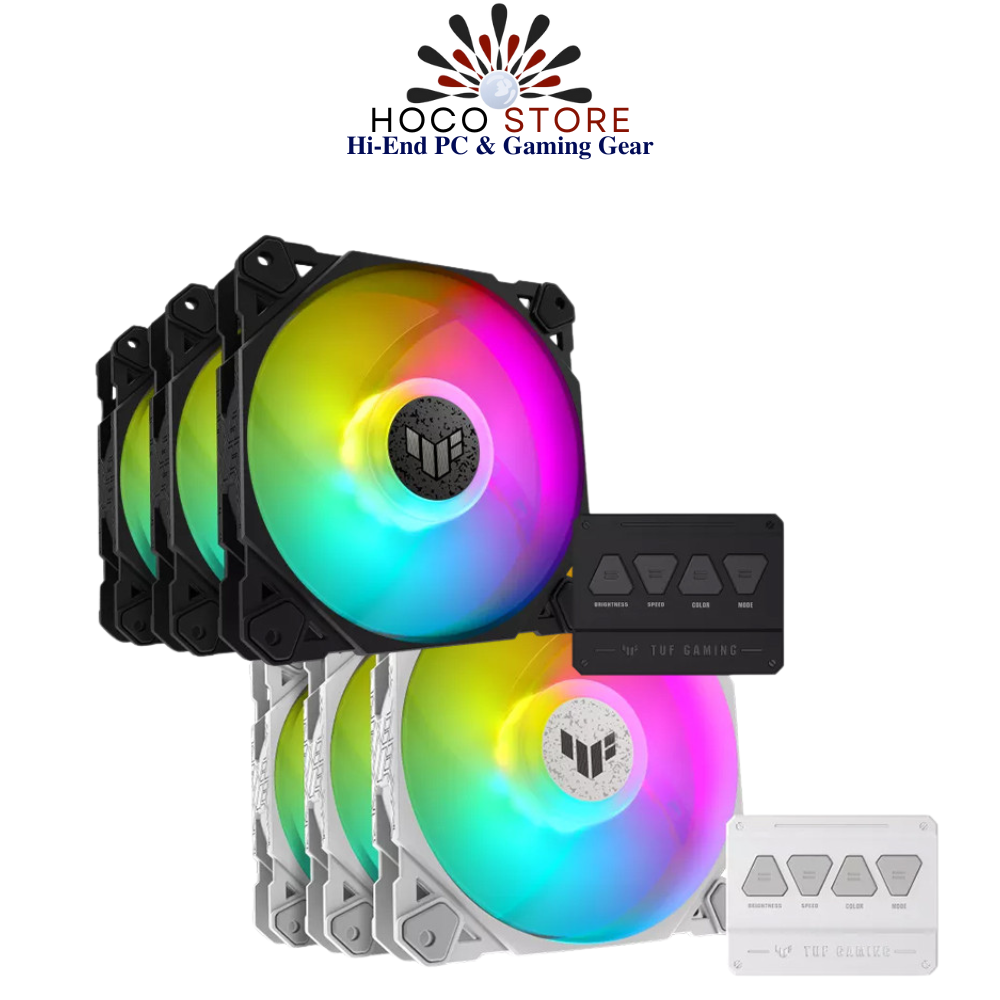 Bộ 3 Fan Case Asus Tuf Gaming TF120 ARGB