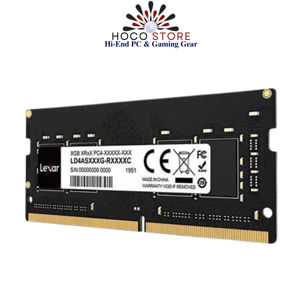 Bộ nhớ Ram Laptop Lexar 8G3200 DDR4 Sodimm