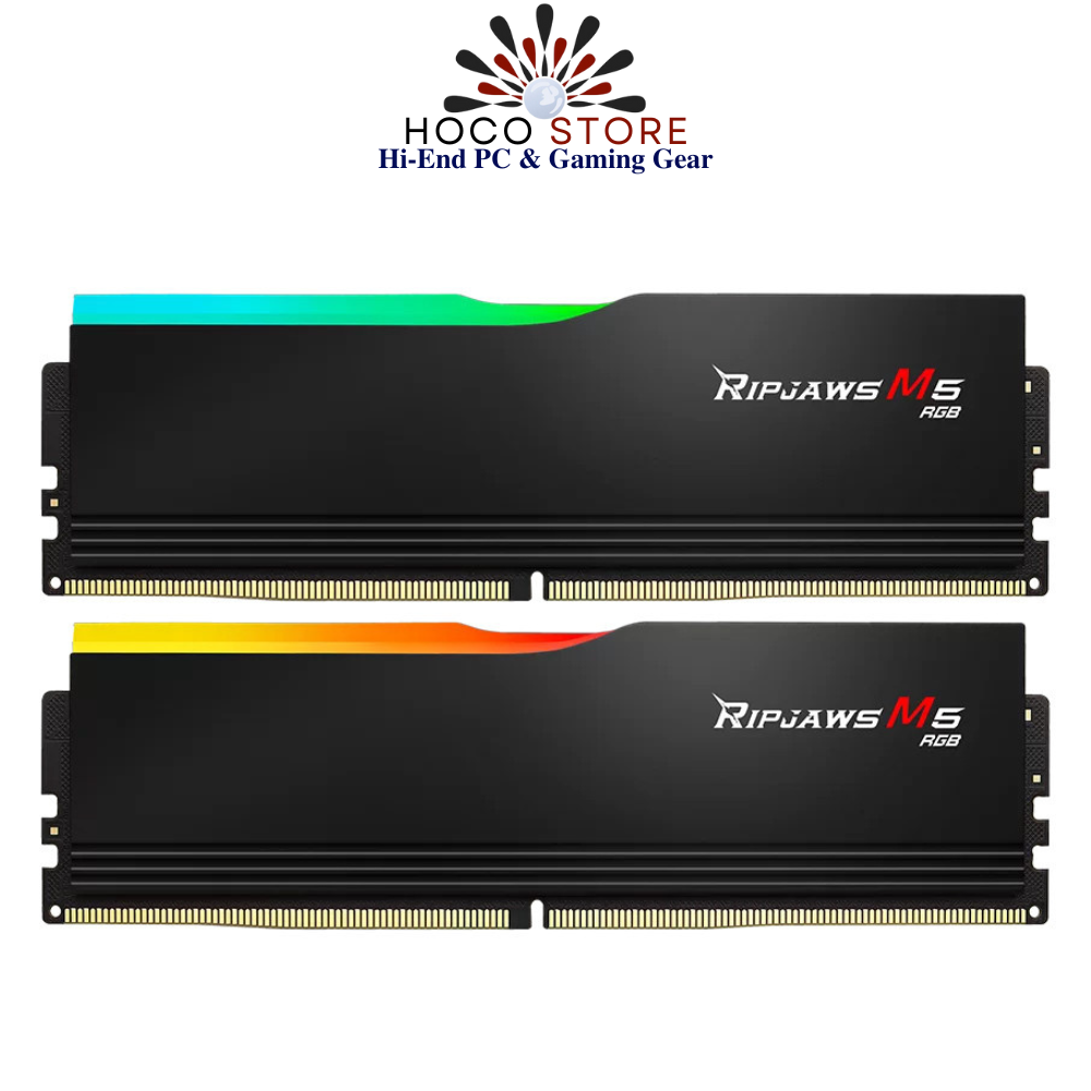 Bộ nhớ Ram PC G.Skill Ripjaws M5 RGB 32GB 5200MHz DDR5 (16GBx2)