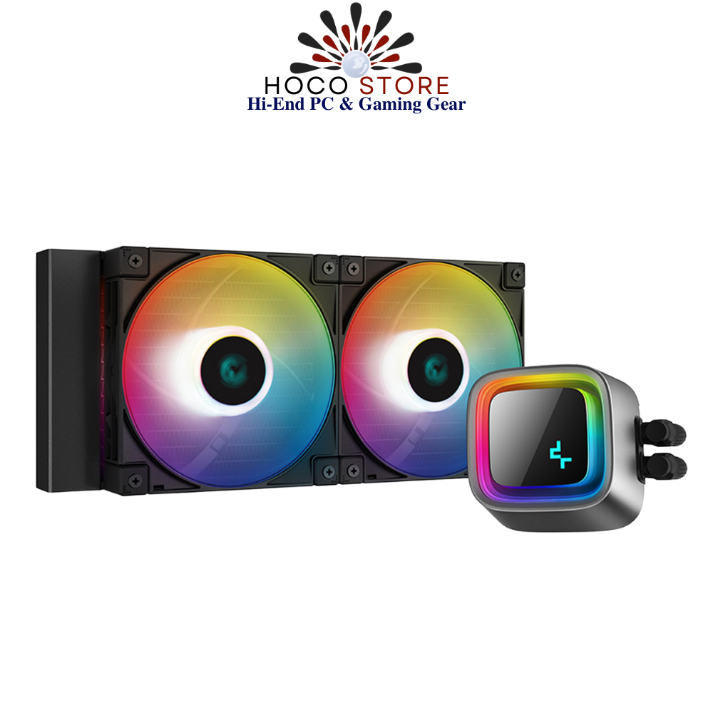 Bộ tản nhiệt nước DeepCool LS520 RGB - Black