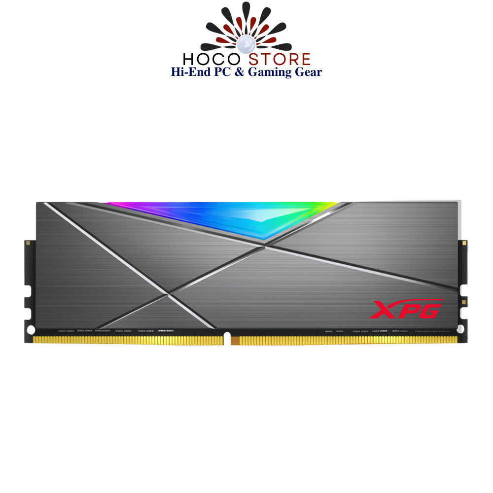 Bộ nhớ Ram PC Adata XPG Spectrix D50 16GB 3200MHz RGB Grey