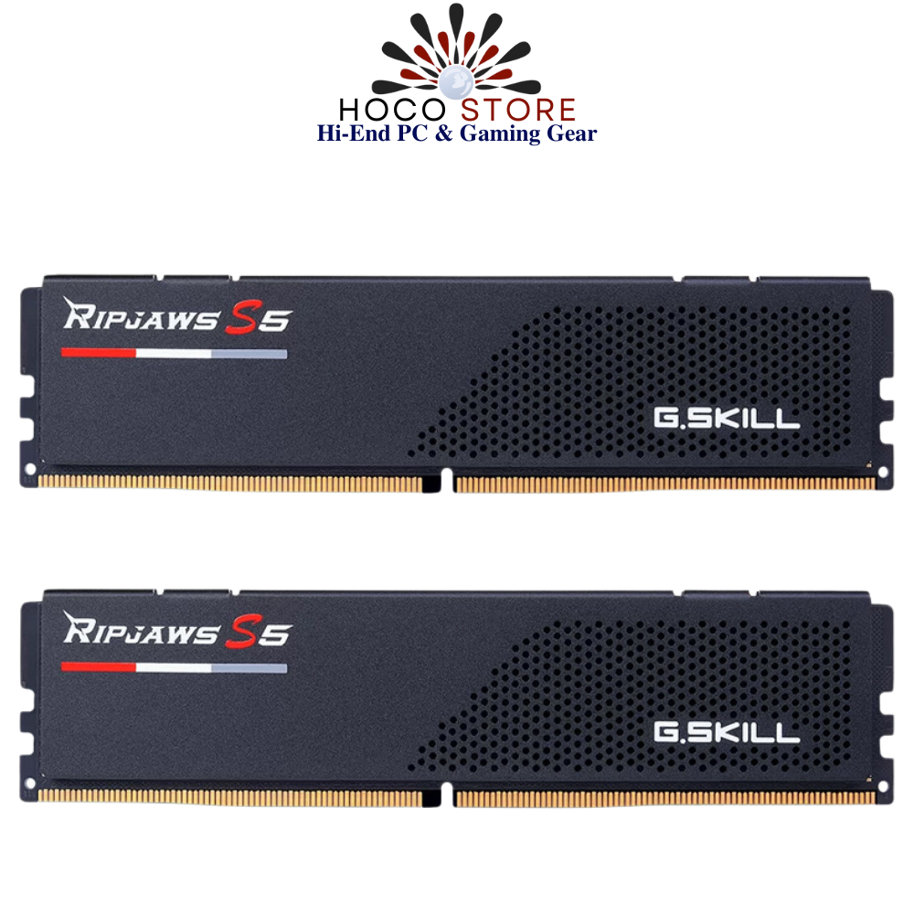 Bộ nhớ Ram PC G.Skill Ripjaws S5 32GB 5600MHz DDR5 (16GBx2) Black