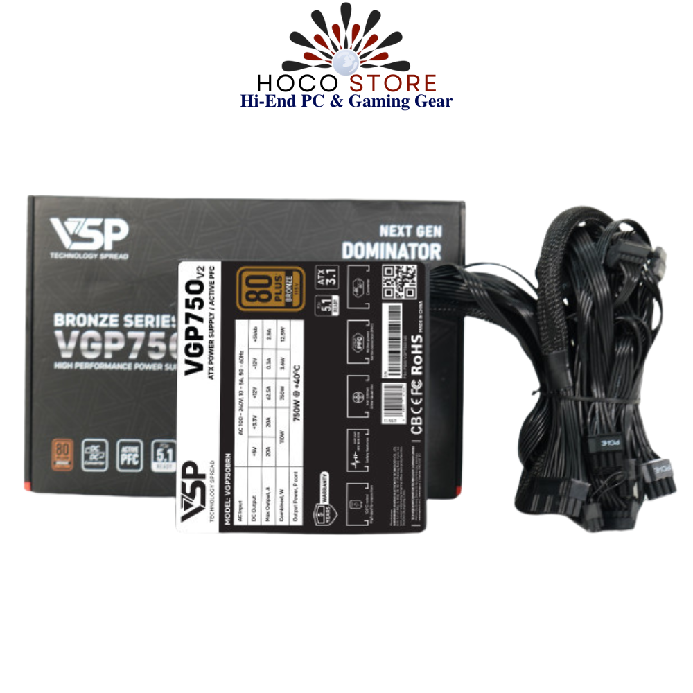 Nguồn VSP VGP750BRN V2 750W