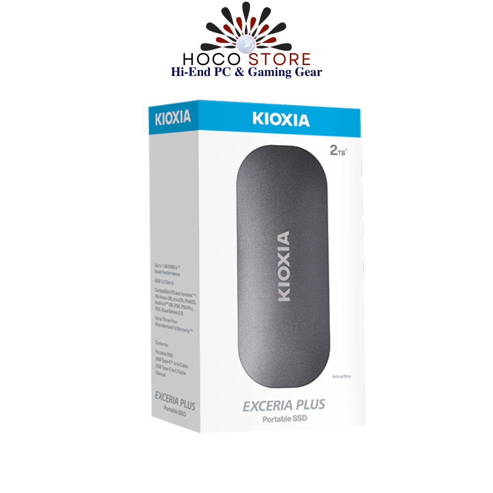 SSD Di Động 2TB KIOXIA EXCERIA PLUS PORTABLE