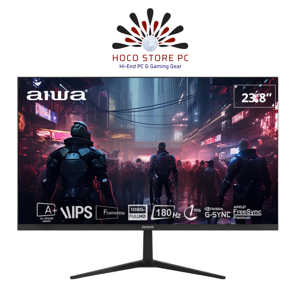 Màn hình AIWA MD2404-V 23.8inch 180Hz IPS FHD 1ms