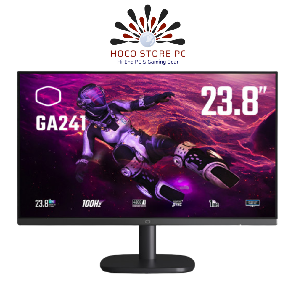Màn hình COOLERMASTER Gaming GA241 23.8'' Full HD 100Hz 1ms