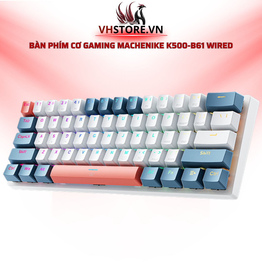 Bàn Phím Cơ Gaming Machenike K500-B61 Wired - Trải Nghiệm Đỉnh Cao
