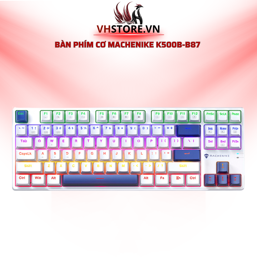 Bàn Phím Cơ Machenike K500B-B87 Đánh Thức Bản Lĩnh Game Thủ l Hoco Store PC